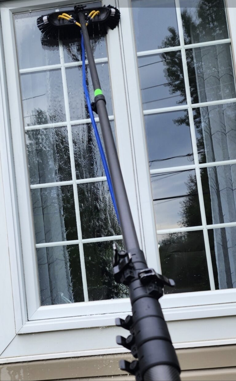 Lavage de vitres extérieures résidentiel à Drummondville